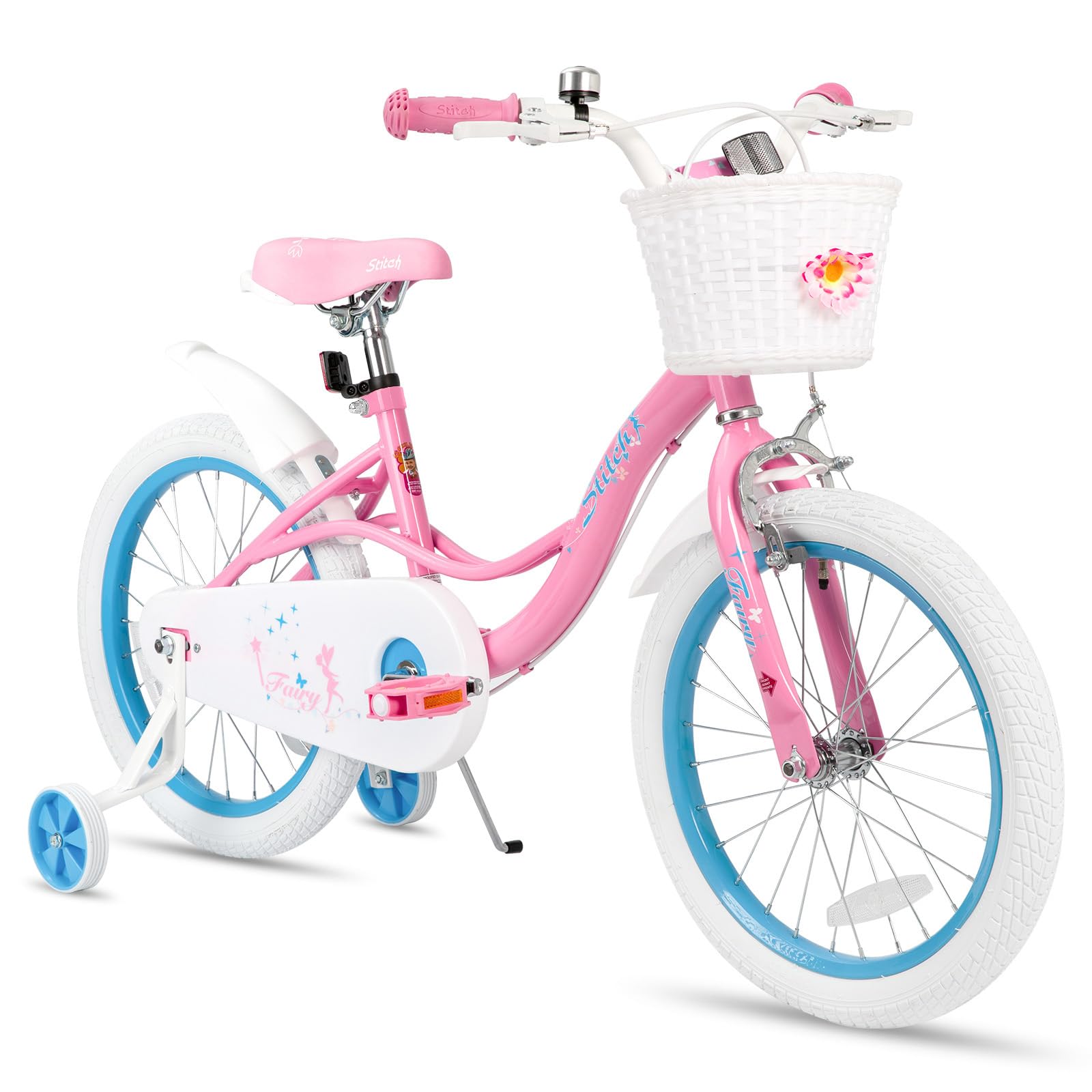 Amazon.co.jp: JOYSTAR 子供用自転車 Fairy 12 14 16 18インチ 前カゴ
